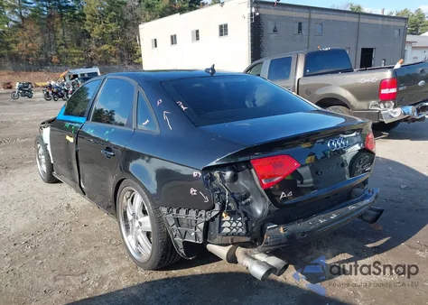 2012 Audi A4 2.0T Premium из США, поврежденный, VIN WAUMFAFL3CN007343